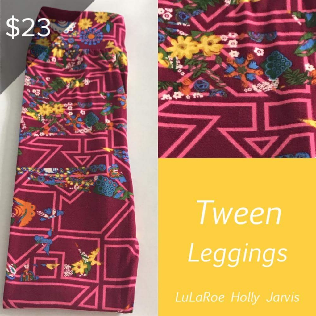 Nwt Lularoe Tween Leggings